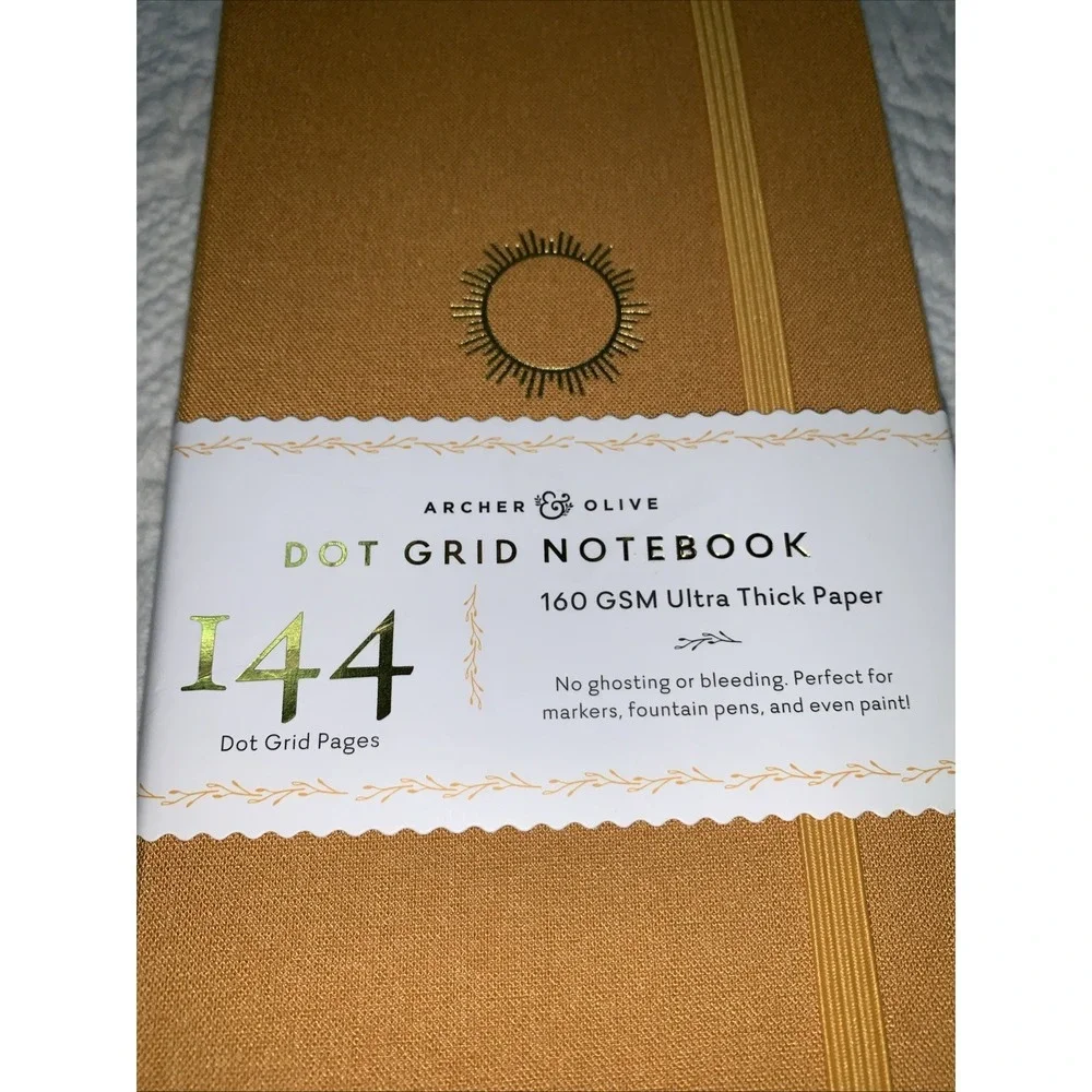 Archer & Olive Dot Grid Notebook 144 Ultra-Thick‎ 160gsm Pages